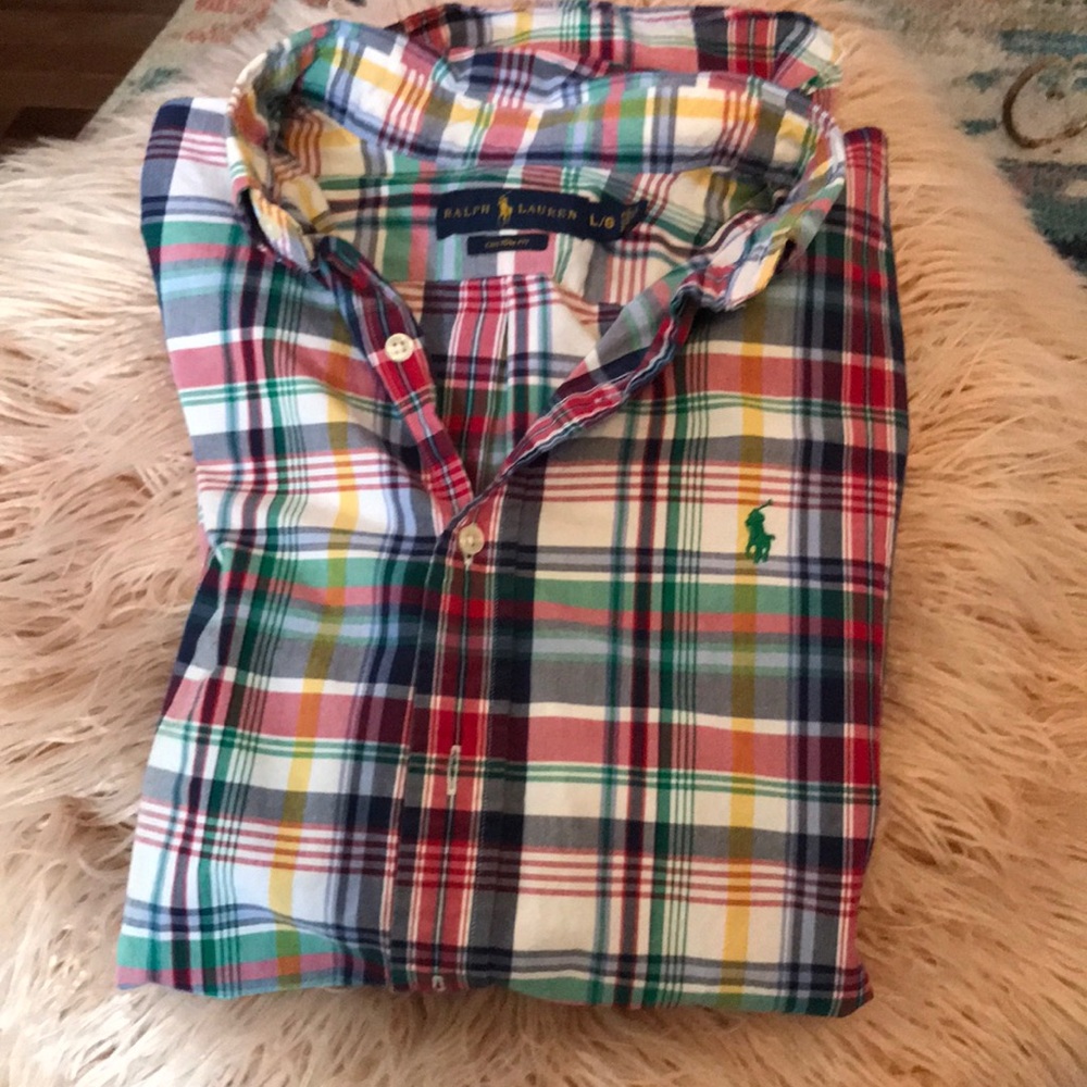 Ralph Lauren plaid button down